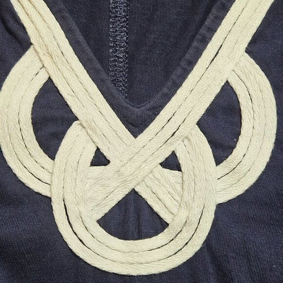 LilyPulitzer Womens Navy Med Mini Dress Pima Cotton Nautical Preppy Resortcore - Picture 5 of 13